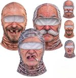 Realistic Winter Ski Face Mask Windproof Thermal Balaclava For Outdoor Sports And Parties - Figura 10