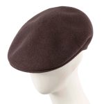 Kangol Wool 504 Flat Cap – Espresso