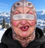 Realistic Winter Ski Face Mask Windproof Thermal Balaclava For Outdoor Sports And Parties - Figura 3