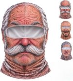 Realistic Winter Ski Face Mask Windproof Thermal Balaclava For Outdoor Sports And Parties - Figura 6