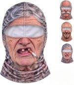 Realistic Winter Ski Face Mask Windproof Thermal Balaclava For Outdoor Sports And Parties - Figura 9