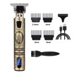 Haarschneidemaschine Beard Trimmer Rasierer Electric Hair Clippers Cordless Hair Cutting Kit Barber Shaving Machine For Men USB Rechargeable - Figura 4