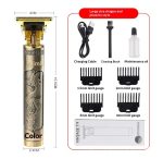 Hair Trimmer Barber Hair Clipper Cordless Hair Cutting Machine Beard Trimmer Shaving Machine Wireless Electric Razor Men Shaver - Figura 6